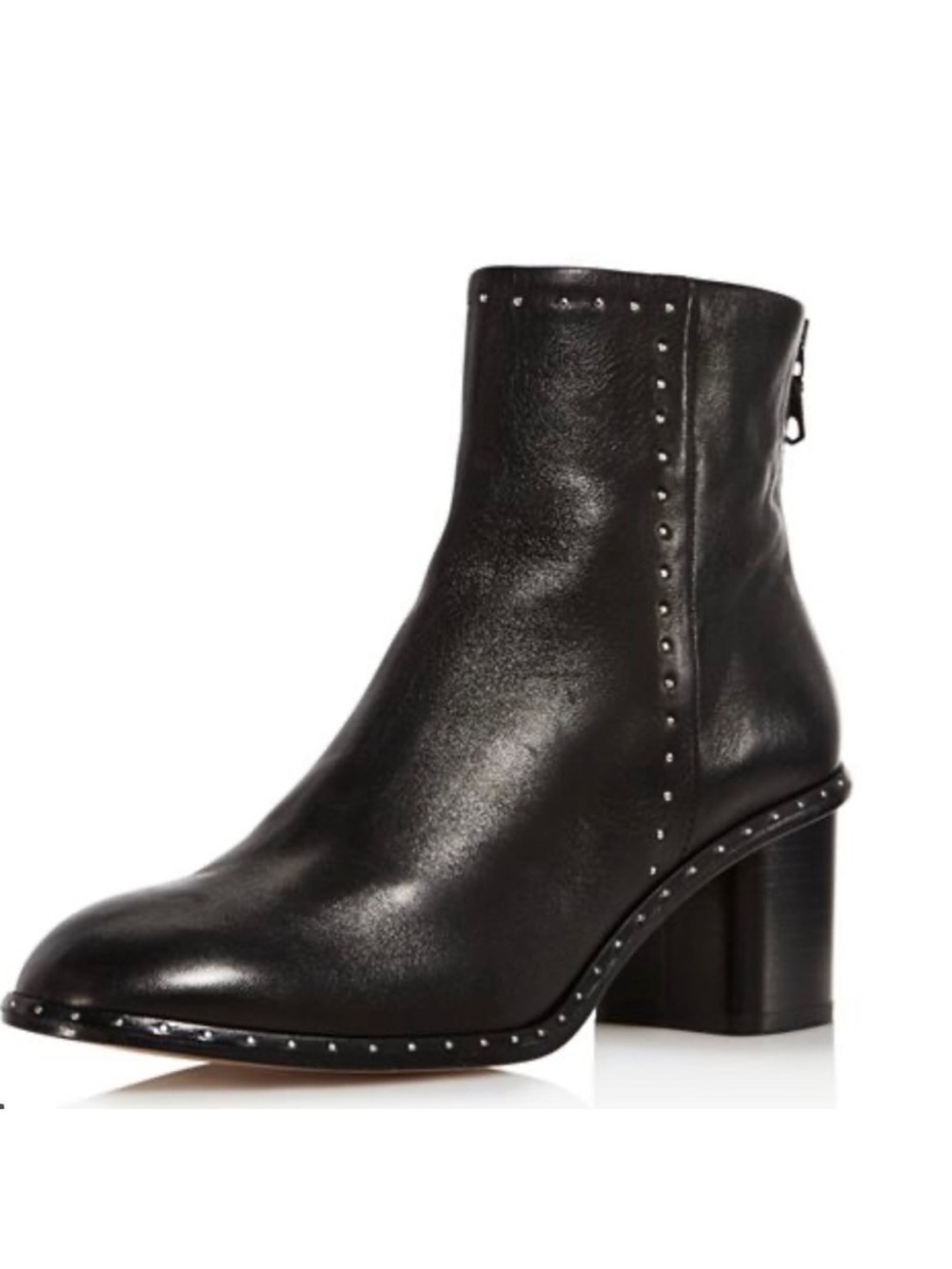 Rag & Bone Willow Ankle Bootie - black. Size 38.5